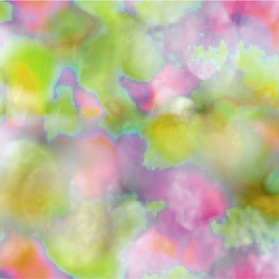 Tissu Viscose Marocain Digital Tie and Dye Lilas - Par 10 cm