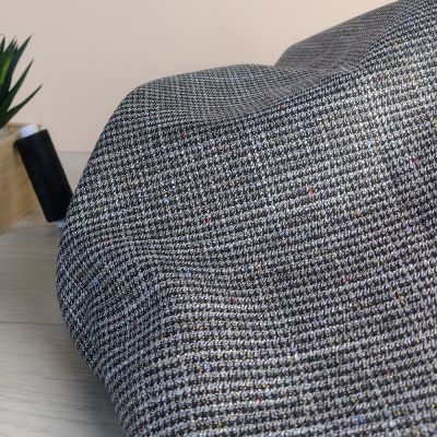 Coupon Tissu Jacquard Craftine Box Sporty Chic - Graphik réversible - Coupon de 30 cm