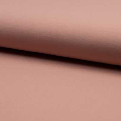 Tissu Bengaline Super stretch uni Rose - Par 10 cm