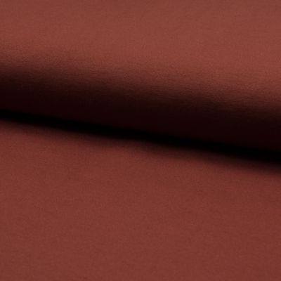 Tissu Bengaline Super stretch uni Brique - Par 10 cm