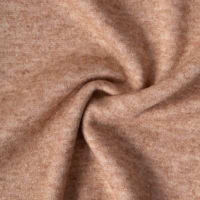 Tissu Maille Viscose lourde Maelis uni  Camel - Par 10 cm