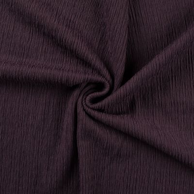 Tissu Jersey Smock uni Violet - Par 10 cm