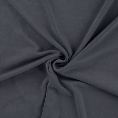Tissu Modal uni Bleu denim - Par 10 cm