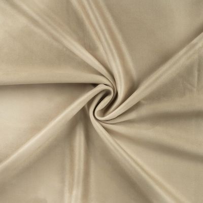 Tissu Suédine Scuba Tie-Dye Beige - Par 10 cm