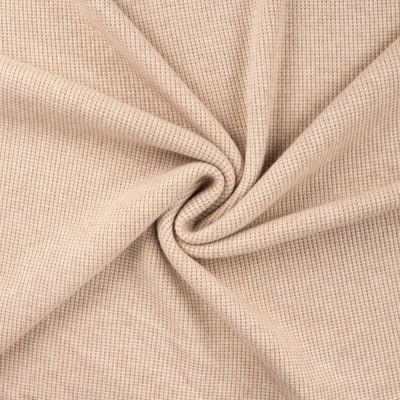 Tissu Maille Jersey Tricot uni Naturel - Par 10 cm