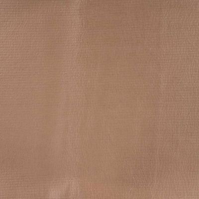 Tissu Velours Côtelé Orlane enduit uni Brun - Par 10 cm
