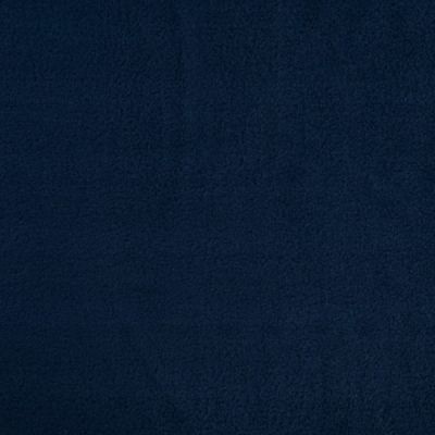 Tissu Polaire doux uni Bleu marine - Par 10 cm