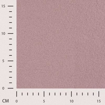 Tissu Laine bouillie  Isolde uni Vieux rose - Par 10 cm