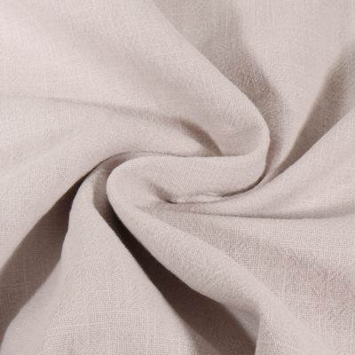 Tissu 100% Lin uni Gris - Par 10 cm