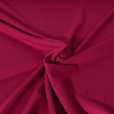 Tissu Jersey Viscose uni Lia Bordeaux - Par 10 cm