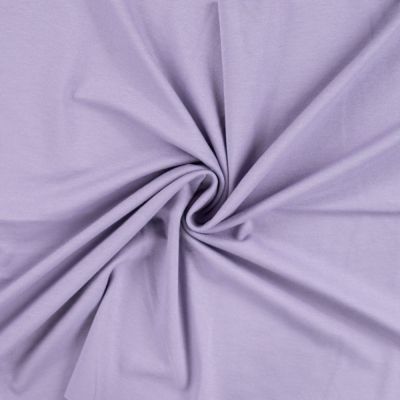 Tissu Jersey Viscose uni Lia Lilas - Par 10 cm