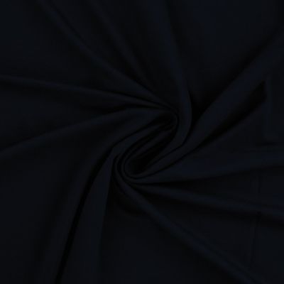 Tissu Jersey Viscose uni Lia Bleu nuit - Par 10 cm