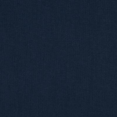 Tissu Coton enduit uni Bleu nuit - Par 10 cm