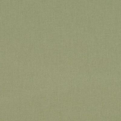 Tissu Coton enduit uni Vert kaki - Par 10 cm