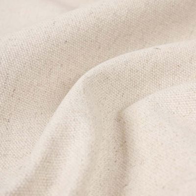 Tissu Toile Chanvre uni Naturel - Par 10 cm