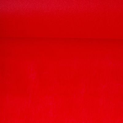 Tissu Non tissé uni Rouge - Par 10 cm