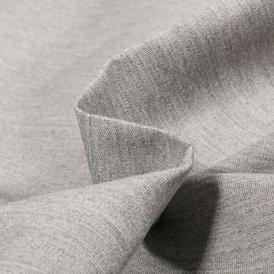 Tissu Toile extérieure uni Grande Largeur Dralon Gris chiné - Par 10 cm