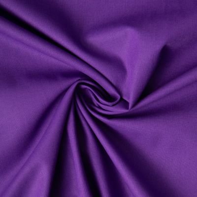 Tissu Coton uni Grande largeur 280cm Santorin Violet - Par 10 cm