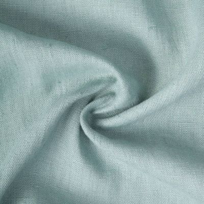 Tissu 100% Lin lavé Vérone uni Vert sauge - Par 10 cm