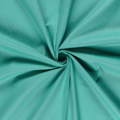 Tissu Coton uni Sonata Vert émeraude - Par 10 cm