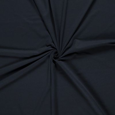 Tissu Sweat léger Soline uni Bleu marine - Par 10 cm