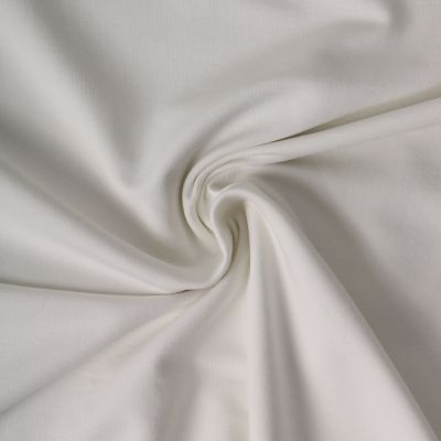 Tissu Sweat léger Soline uni Blanc - Par 10 cm