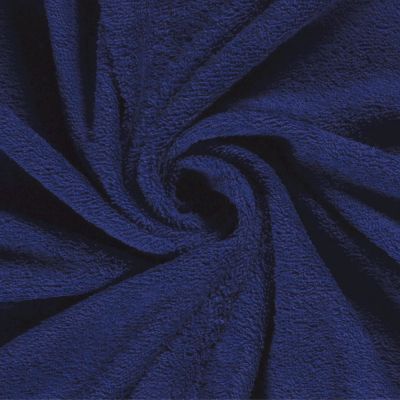 Tissu Eponge légère 340 g/m² uni Bleu roi - Par 10 cm