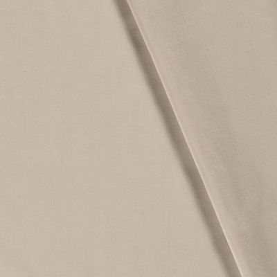 Tissu Voile de Coton Sahari uni beige - Par 10 cm