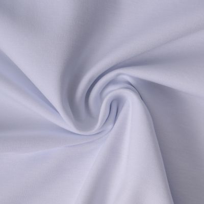 Tissu Jersey Viscose épais Romana uni Blanc - Par 10 cm