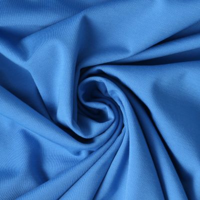 Tissu Jersey Viscose Modena uni Bleu cobalt - Par 10 cm