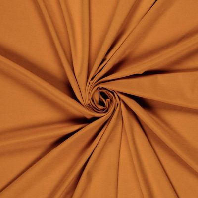 Tissu Jersey Viscose Modena uni Ocre - Par 10 cm
