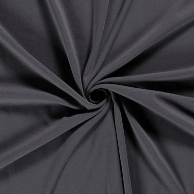 Tissu Polaire des Alpes uni Gris foncé - Par 10 cm