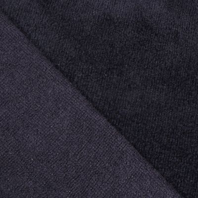 Tissu Micro Éponge Bambou Bleu marine - Par 10 cm