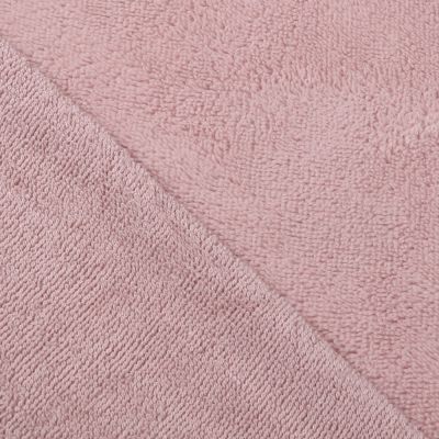 Tissu Micro Éponge Bambou Rose pastel - Par 10 cm