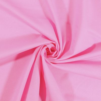 Tissu Coton uni Rose - Par 10 cm