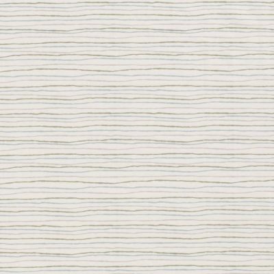 Tissu Jersey stretch rayures Elian sur fond Ecru - Par 10 cm