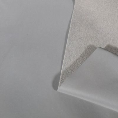 Tissu Softshell Rétro-réfléchissant uni Gris - Par 10 cm