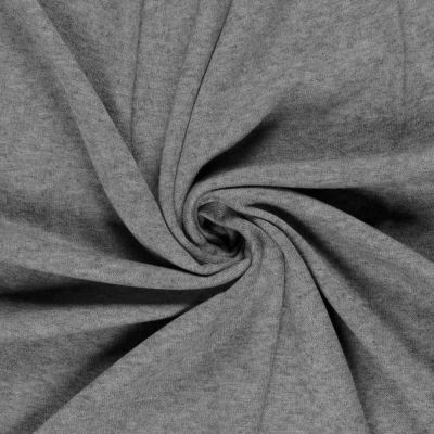 Tissu maille Viscose lourde Stella uni Gris - Par 10 cm
