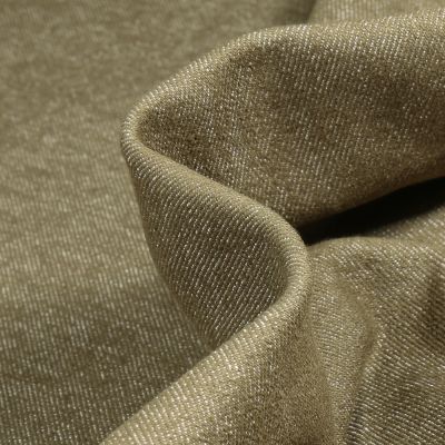 Tissu Denim Jeans Vert kaki - Par 10 cm