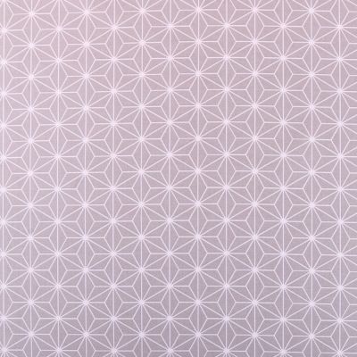 Tissu Coton Imprimé Arty Casual Gris - Par 10 cm