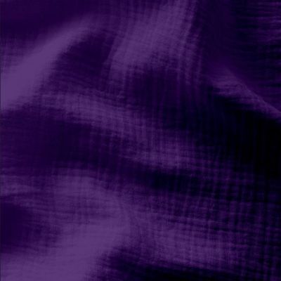 Tissu Double gaze uni Violet - Par 10 cm