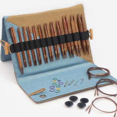 Trousse d’aiguilles à tricoter interchangeables Knitpro Ginger