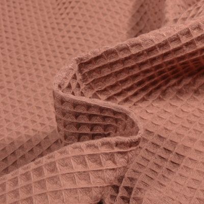 Tissu Nid d&#039;abeille Cappuccino - Par 10 cm