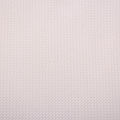 Tissu Velours Embossé   Nuvia uni Blanc - Par 10 cm