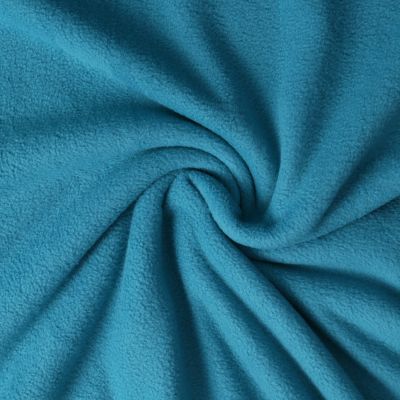 Tissu Polaire doux Grand Froid Bleu pétrole - Par 10 cm