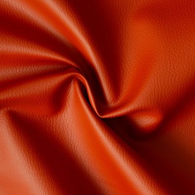 Tissu Simili cuir d&#039;habillement uni Melon - Par 50 cm