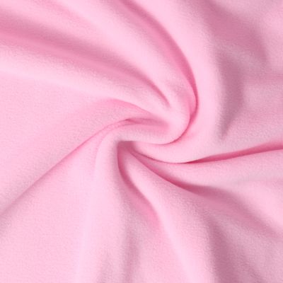 Tissu Polaire doux Grand Froid Rose - Par 10 cm