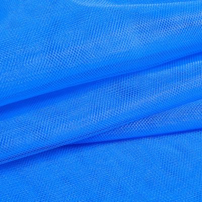 Tissu Tulle souple grande largeur uni Bleu azur - Au mètre