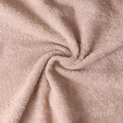 Tissu Eponge uni 400 g/m² Beige sable - Coupon de 3 mètres