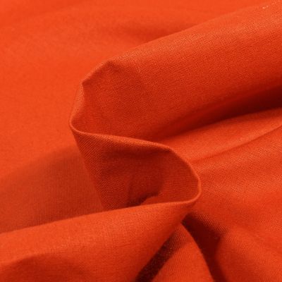 Tissu Coton uni Terracotta - Par 10 cm